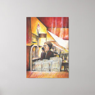 Toile Équivalent lumineux des émotions passionnées