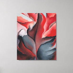 Toile Érable rouge au lac George Georgia O'Keeffe