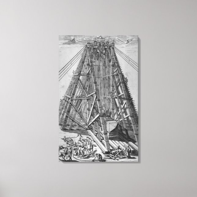 Toile Erection de l'ancienne obèse égyptienne (Recto)