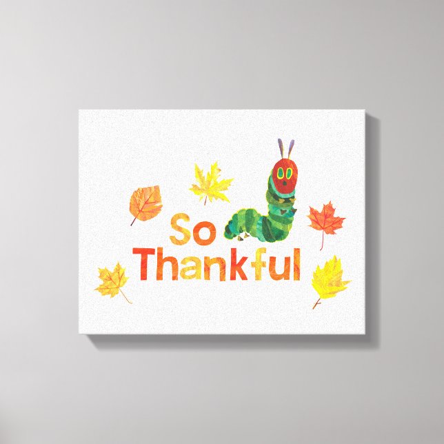 Toile Eric Carle | So Thankar Caterpillar (Recto)