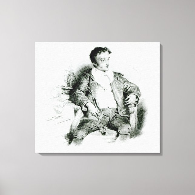 Toile Ernst Theodor Amadeus Hoffmann (Recto)