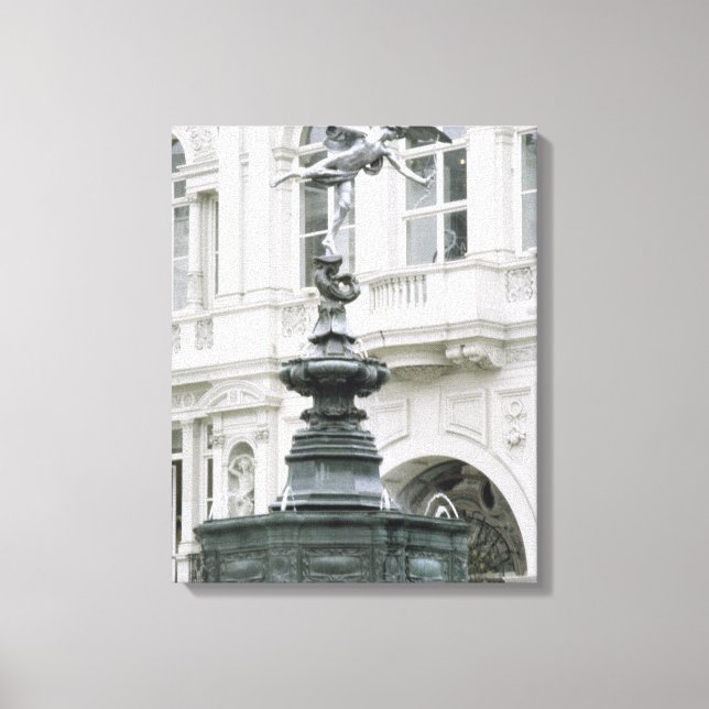 Toile Eros, Piccadilly Circus (Recto)