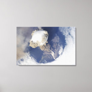 Toile Éruption de volcan de Sarychev