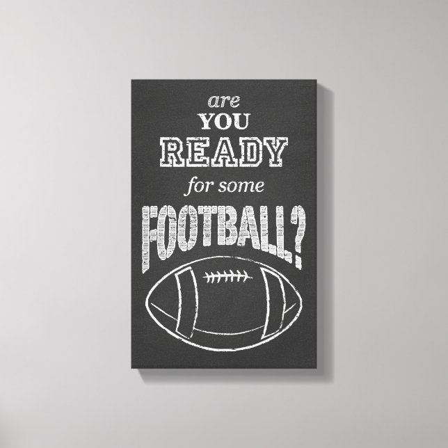 Toile es-tu prêt pour du football ? (Recto)