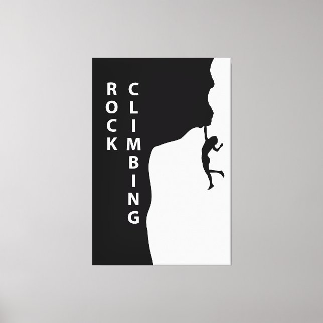 Toile Escalade rock (Recto)
