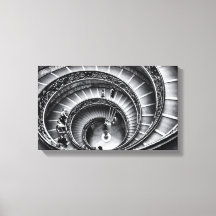 Escalier en noir et blanc