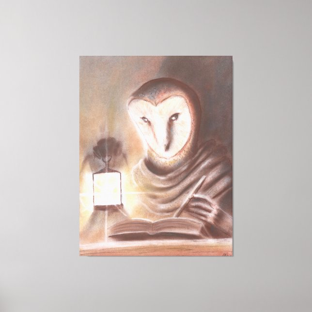 Toile Escriba Stretched Canvas Print (Recto)