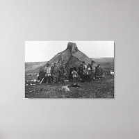 Eskimo Igloo Près De Nome, Alaska Photographie