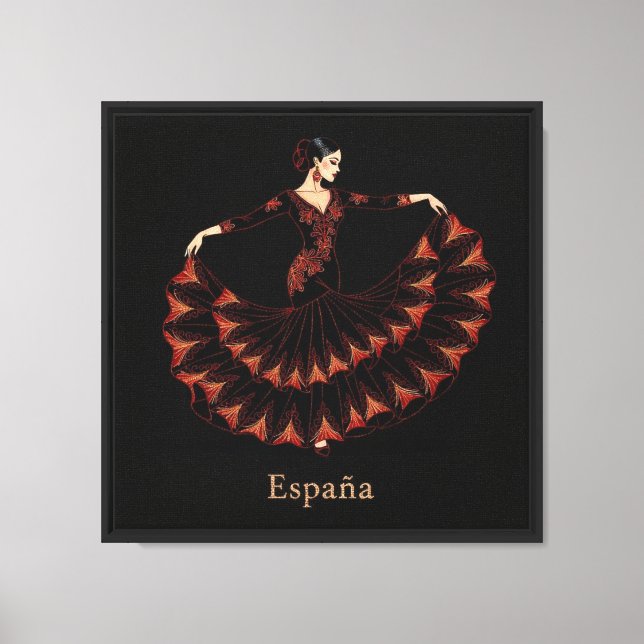 Toile Espagne (Recto)