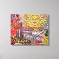 Espagne Sunshine Espagnol Travel Art