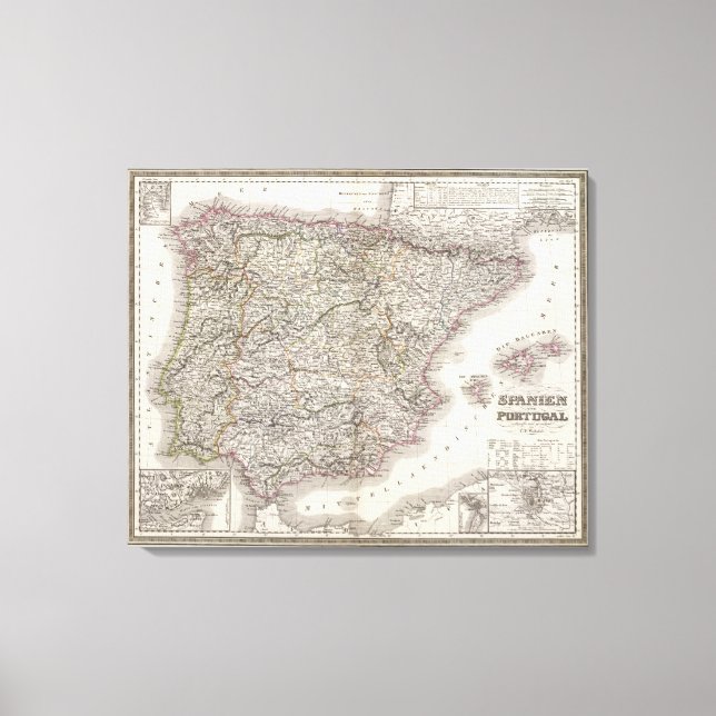 Toile Espagnol, Portugal (Recto)