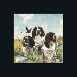Toile Espagnol Springer anglais, Art<br><div class="desc">Espagnol Springer anglais,  Art</div>
