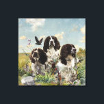 Toile Espagnol Springer anglais, Art<br><div class="desc">Espagnol Springer anglais,  Art</div>