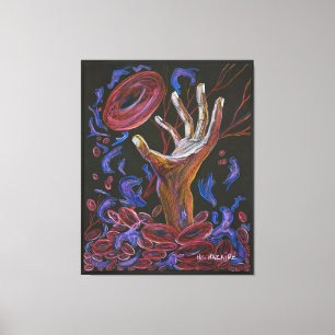 Toile Espoir - Sensibilisation à la douleur des cellule