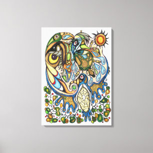 Toile Esprit de chaman :  Rêve de Thunderbird (NORD)