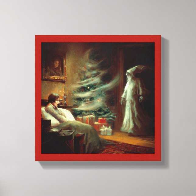 Toile Esprit de Noël Présent de Un chant de Noël (Recto)
