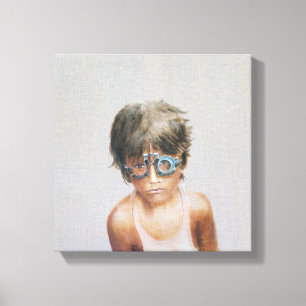 Toile Essai d'oeil chez Vivekananda