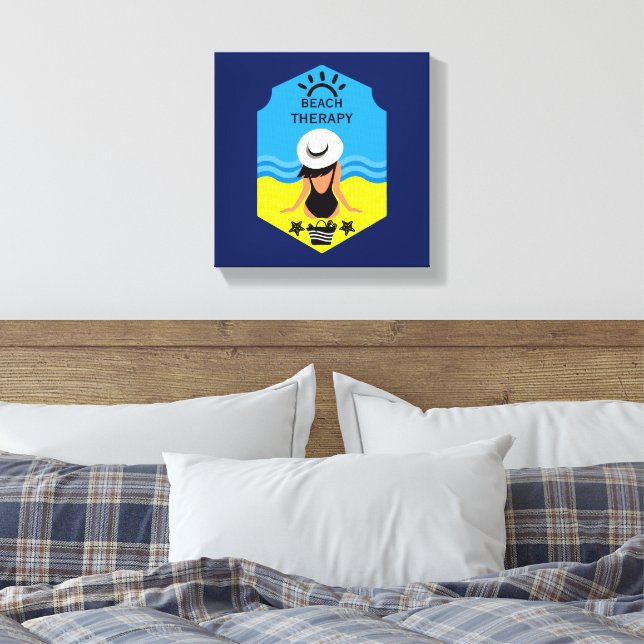 Toile Essentiel Été Plage  (Insitu(Chambre))