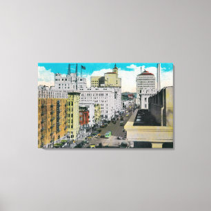 Toile Est sur Broadway d'hôtel de San Diego
