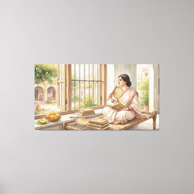 Toile esthétique du style de vie indien (Recto)