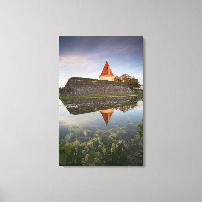 Toile Estonie, îles de l'Estonie occidentale, Saaremaa (Recto)