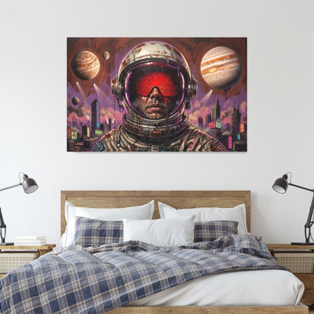 TOILE ET LE FUTUR S'OBSCURCIT 8 (Insitu(Chambre))