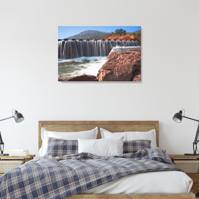 Toile Etapes Au-Dessus De La Cascade (Insitu(Chambre))