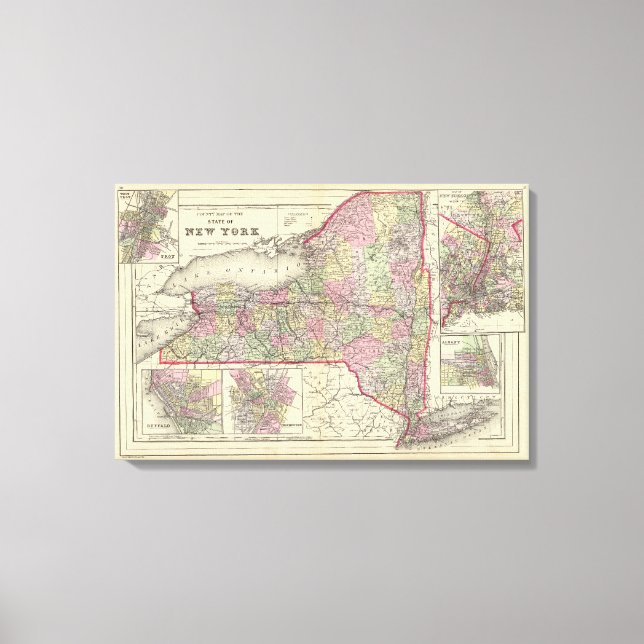 Toile État de New York (Recto)