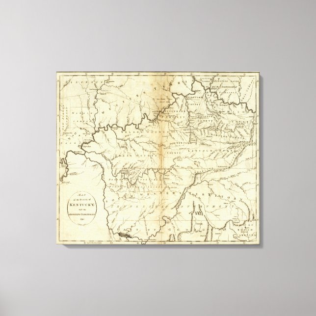 Toile État du Kentucky (Recto)