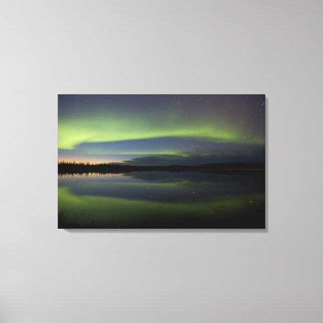 Toile États-Unis, Alaska, Cercle Arctique, Bettles. Les (Recto)