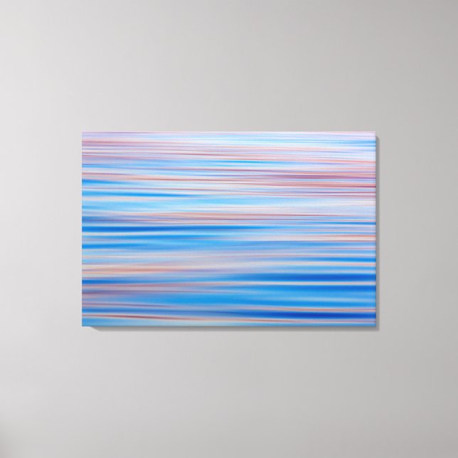 Toile États-Unis, Alaska. Eau Abstraite Au Coucher Du So (Recto)