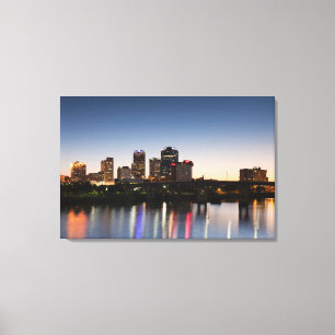 Toile États-Unis, Arkansas, Little Rock, Ciel de la vill