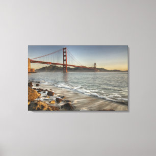 Toile États-Unis, Californie, San Francisco. Une vue pa