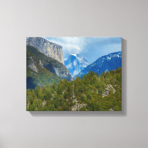 Toile États-Unis, Californie. Vue de Half Dome dans Yose