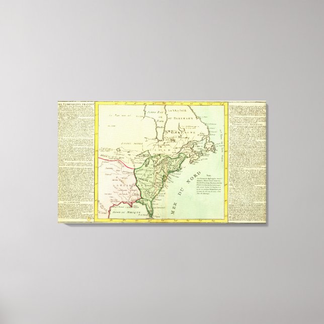 Toile États-Unis, Canada (Recto)