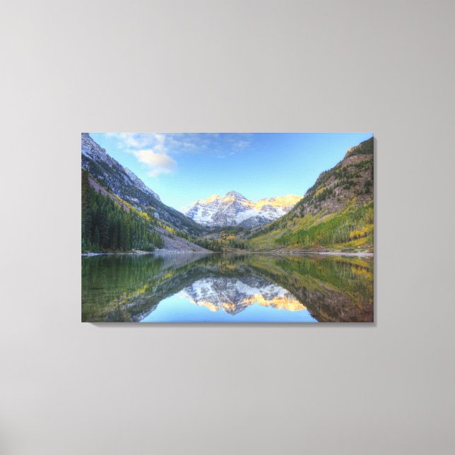 Toile États-Unis, Colorado, Maroon Bells-Snowmass (Recto)