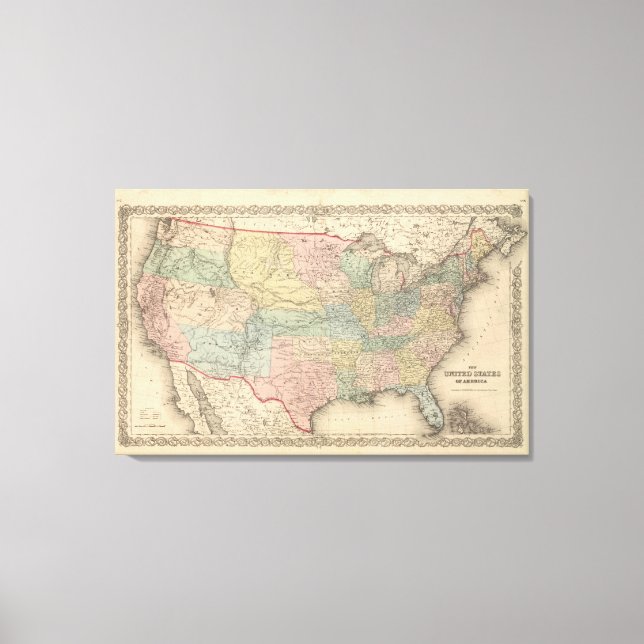 Toile États-Unis d'Amérique (Recto)