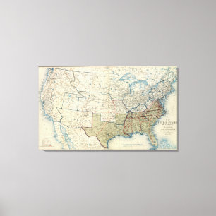 Toile États-Unis déc 1863