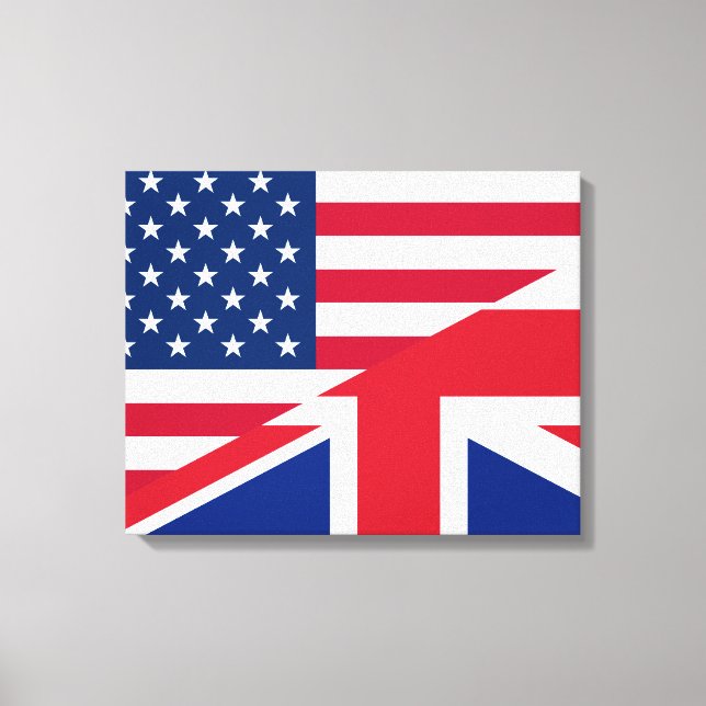Toile États-Unis Et Royaume-Uni (Recto)