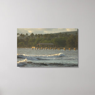 Toile États-Unis, Hawaï, Kauai, côte sud-ouest, près de