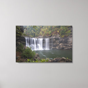 Toile États-Unis - Kentucky. Cumberland Falls sur la