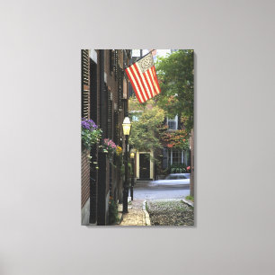 Toile États-Unis, Massachusetts, Boston, Beacon Hill.