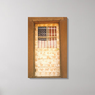 Toile États-Unis, Nouveau-Mexique, Taos : Pueblo indien 