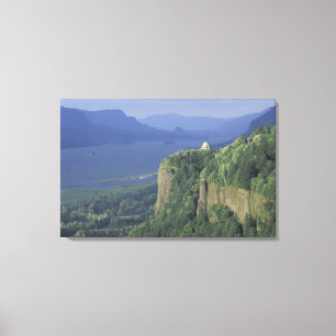 Toile États-Unis, Oregon, Columbia River Gorge NSA. Vue 