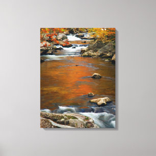Toile États-Unis, Tennessee. Rushing Mountain Creek 4