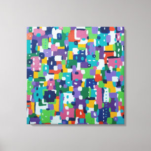 Toile Été dans la ville