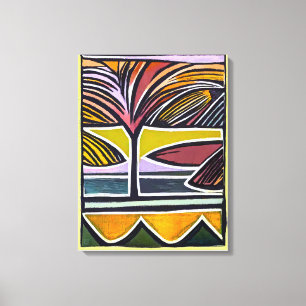 Toile Été de la Nouvelle-Zélande - Papier peint