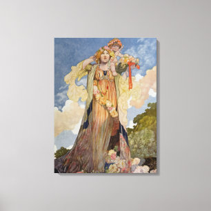Toile Été des saisons