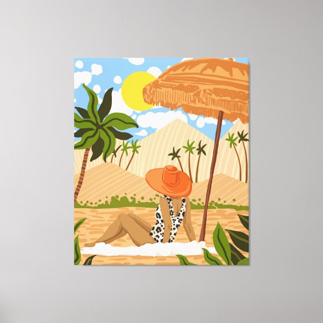 Toile Été En Egypte (Recto)