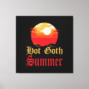 Toile été gothique chaud